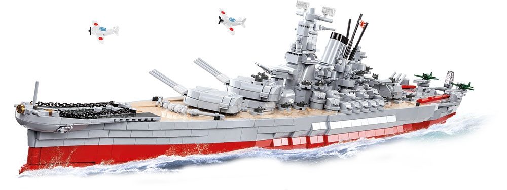  WANZPITS Space Battleship Yamato Model Kit,, Compatible with  Lego Ship