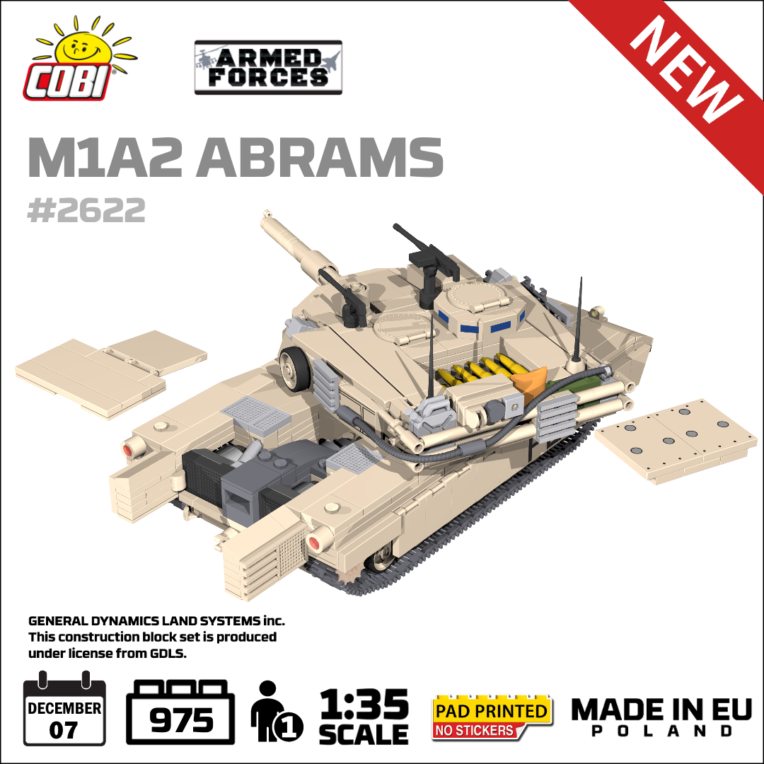 COBI USA M1A2 Abrams