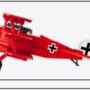 Cobi Red Baron Fokker Tri-Plane (2986) Length
