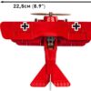Cobi Red Baron Fokker Tri-Plane Size