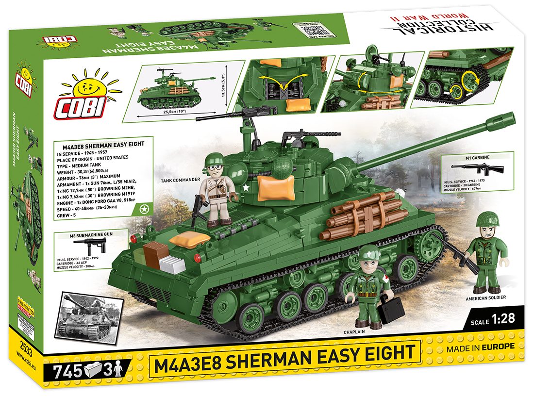 COBI Sherman Easy Eight Tank Set Amazon