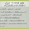 COBI Type 82 Kubelwagen Set (2402) Specs