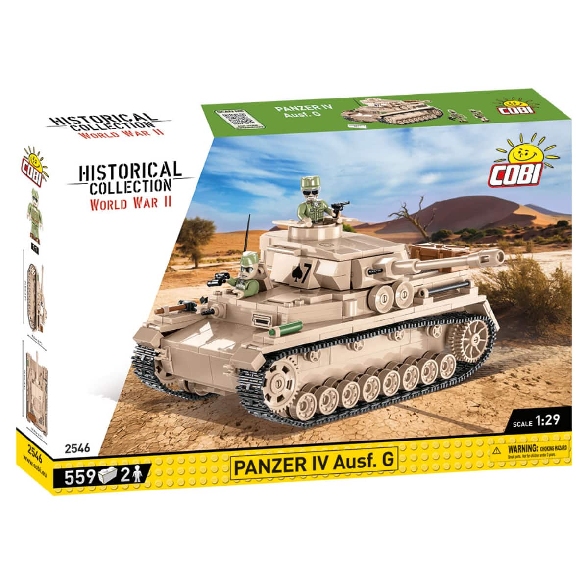 COBI Panzer IV AUSF. G | Model 2546 | DAKA | USA Store
