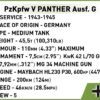 COBI Panzer V Panther AUSF G Specs