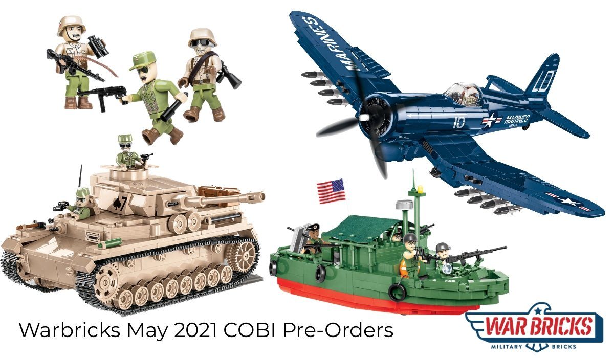Warbricks May 2021 COBI Pre-Orders