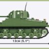 COBI Sherman M4A1 148 length
