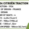 COBI Citroen Traction 7A (2263) specs