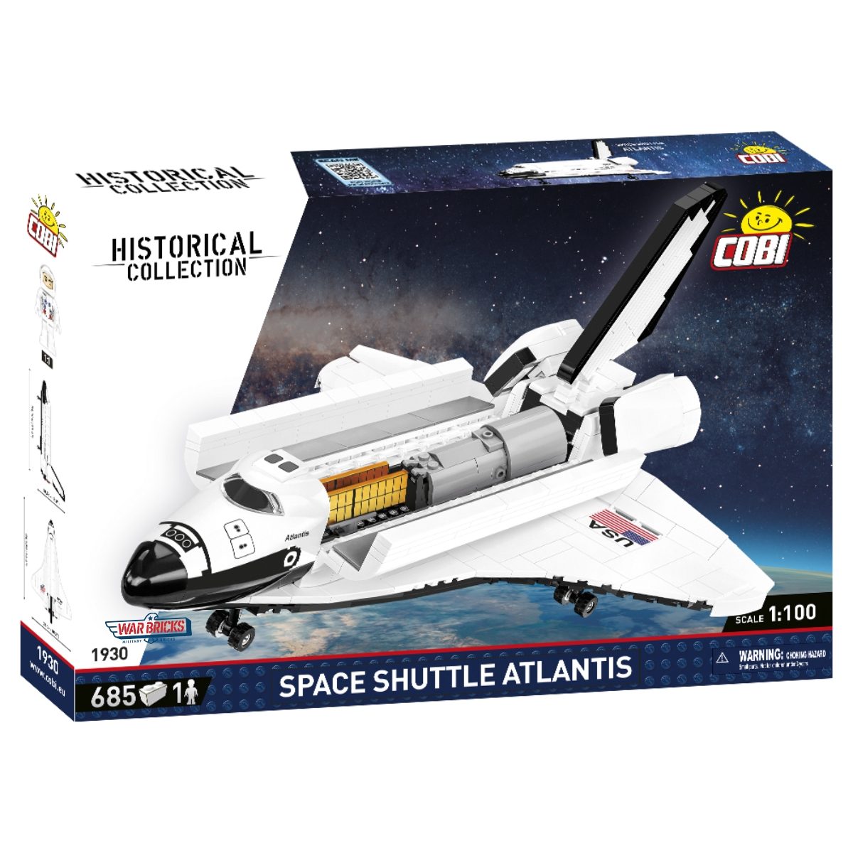 COBI 21076A Space Shuttle Discovery Konstruktionsspielzeug Bausteine Spielzeug 
