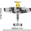 How wide is the Cobi BF 109 E-3 Brick Set (5727)