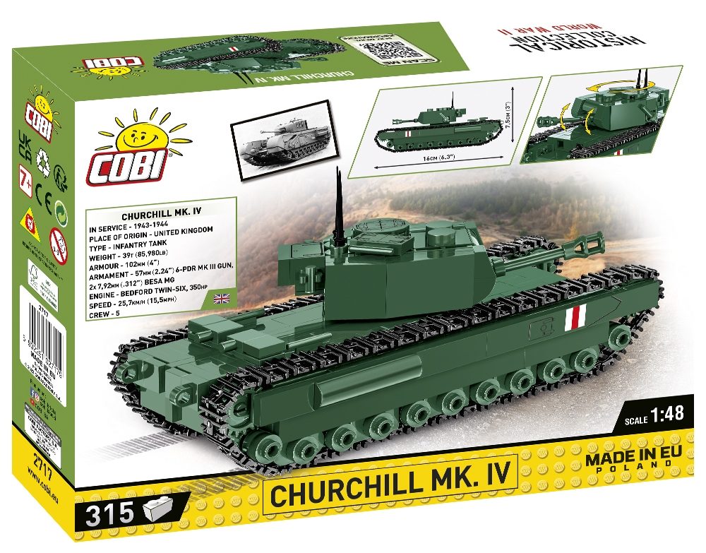 COBI Churchill MK IV Set (2717) Amazon