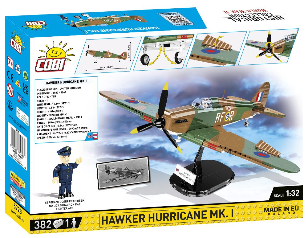 COBI Hawker Hurricane MK I (5728) Amazon