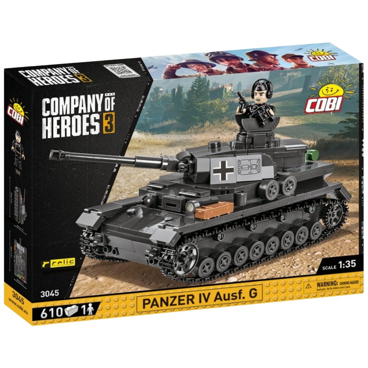 COBI COH3 Panzer IV AUSF G (3045)