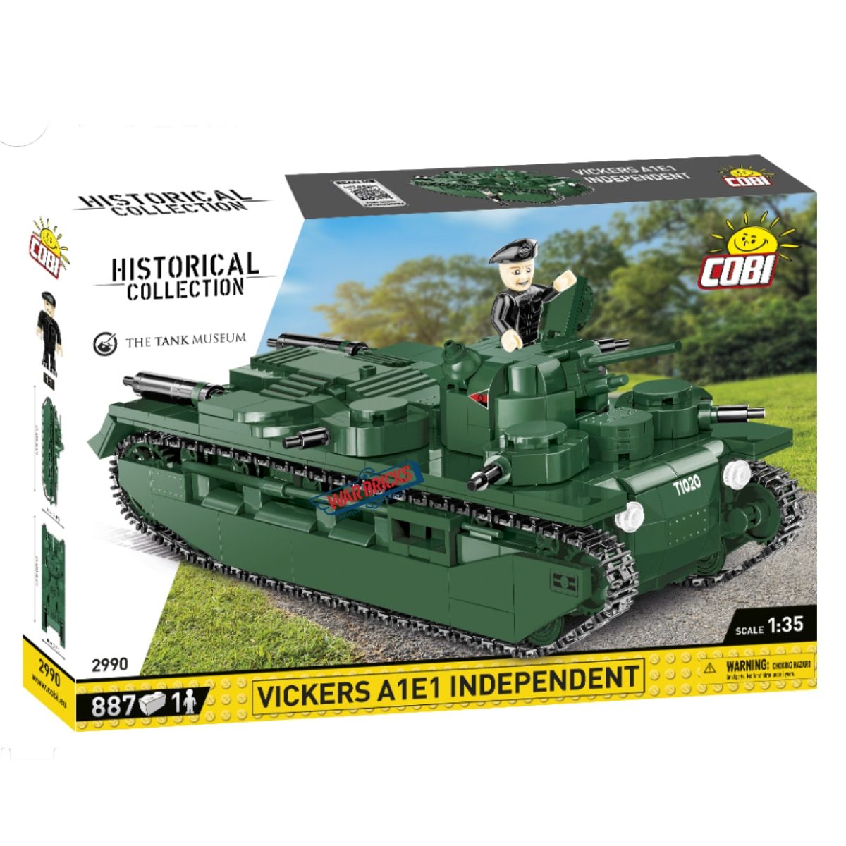 COBI Vickers A1E1 Independent Tank Set (2990)