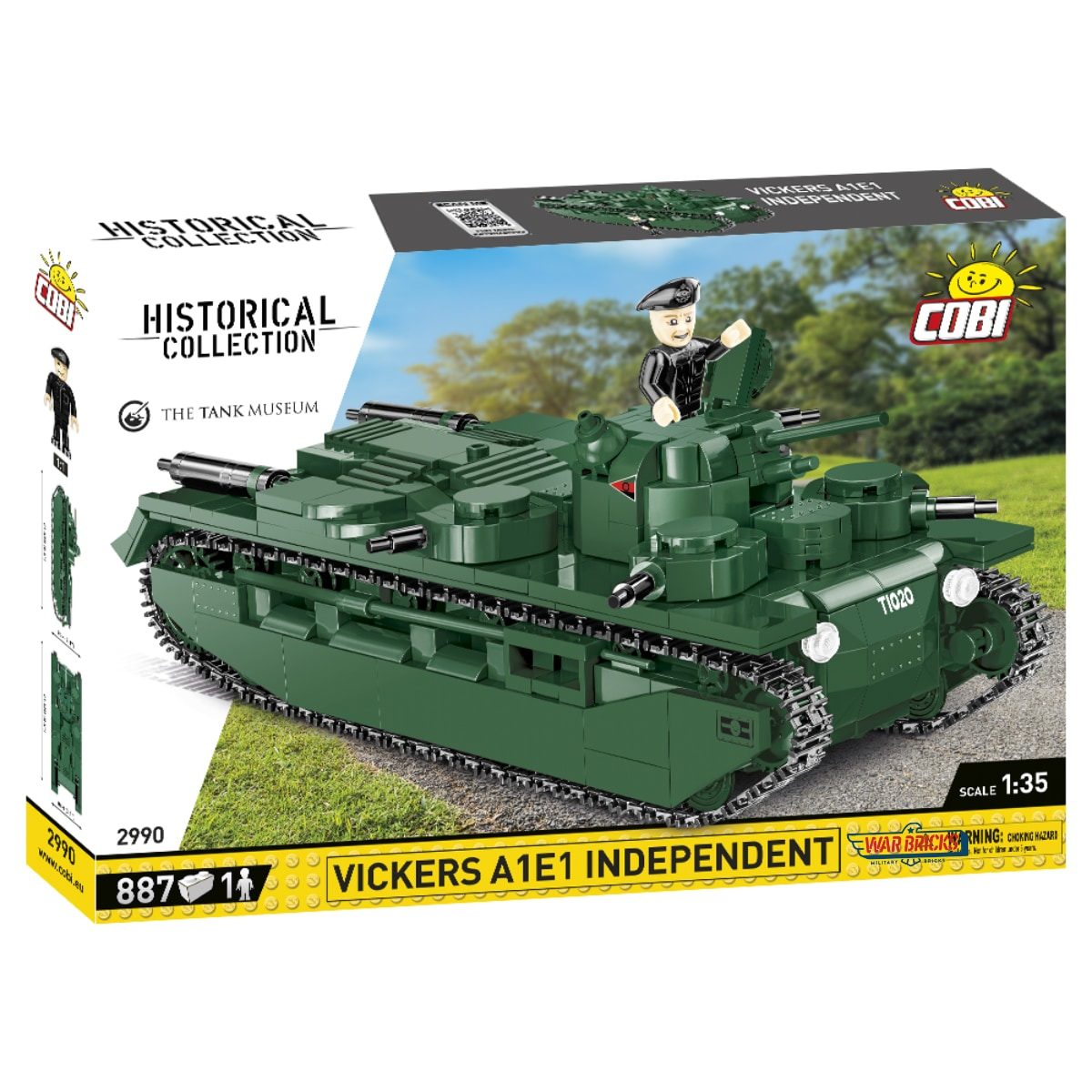 COBI Vickers A1E1 Independent Tank Set (2990)