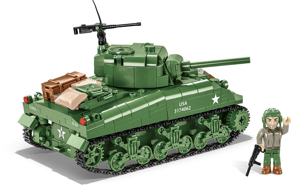 Build COBI COH3 Sherman M4A1 (3044)