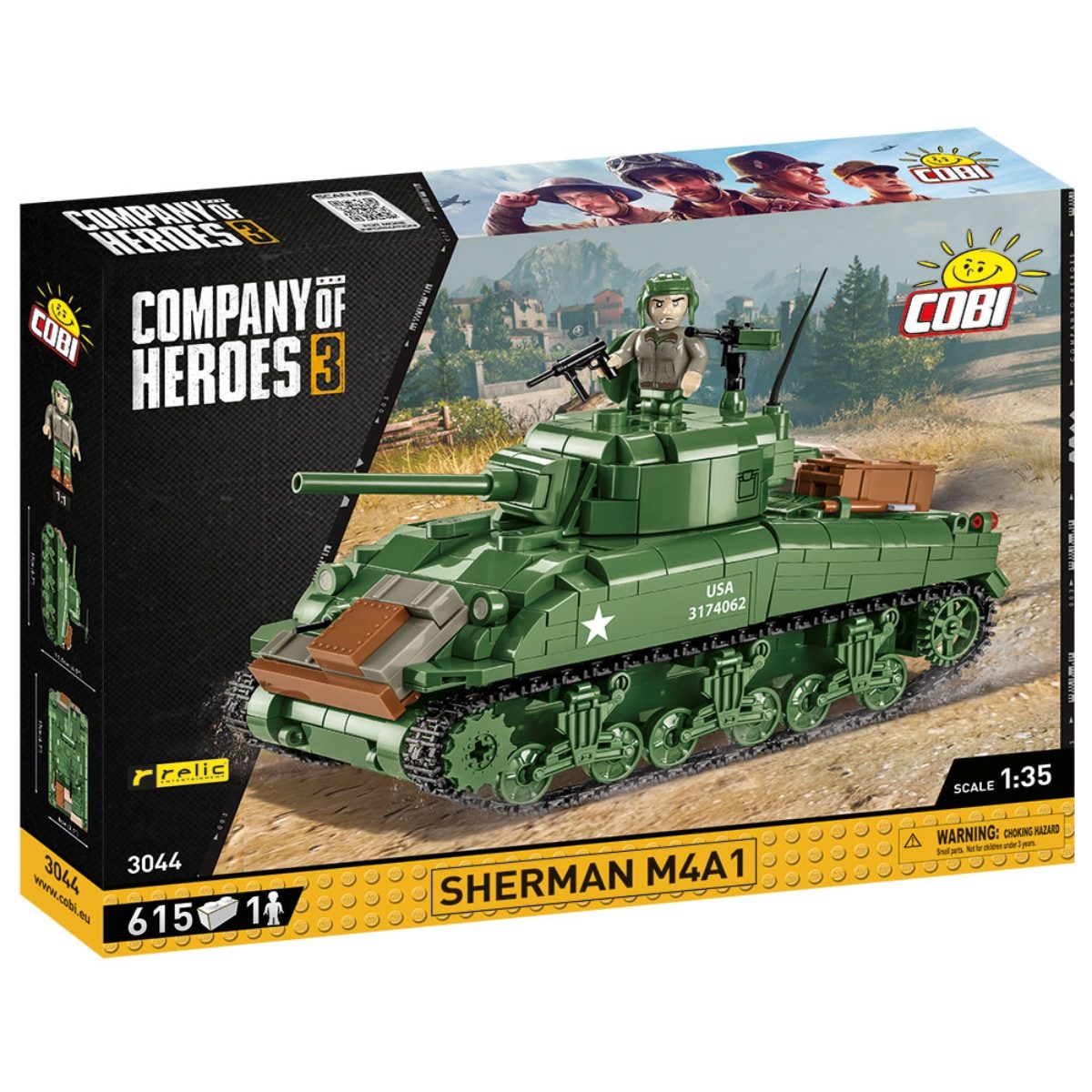 COBI COH3 Sherman M4A1 (3044)
