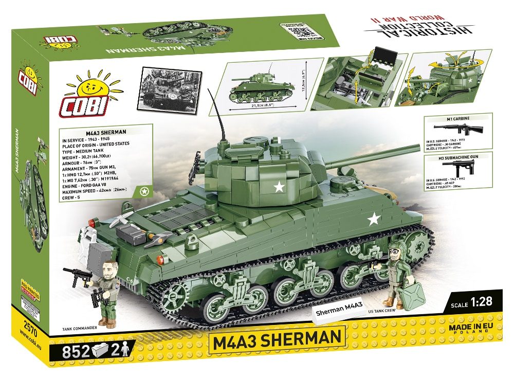 COBI M4A3 Sherman 2570 amazon