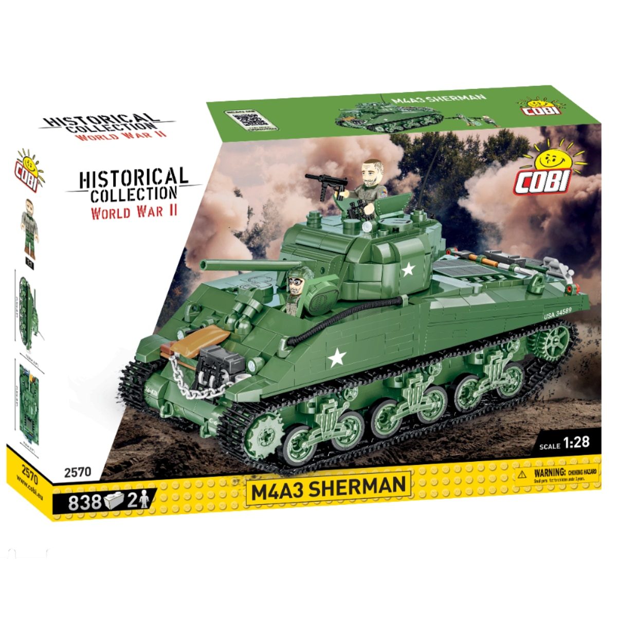 COBI Sherman M4A3 2570A