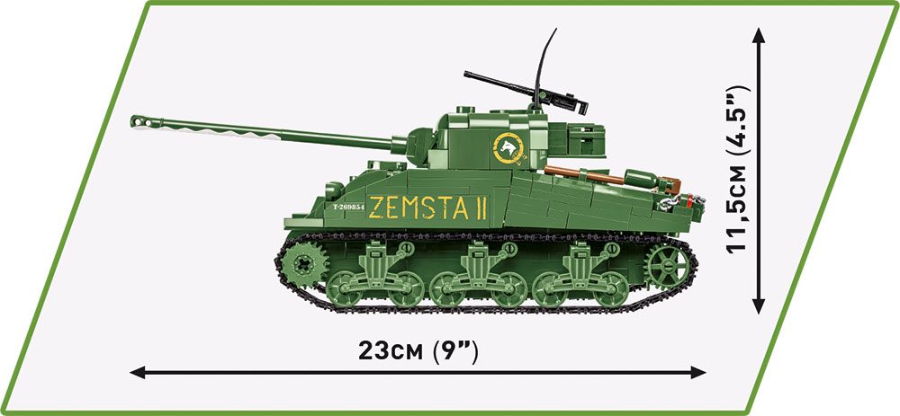 COBI Sherman IC Firefly ZEMSTA II Size