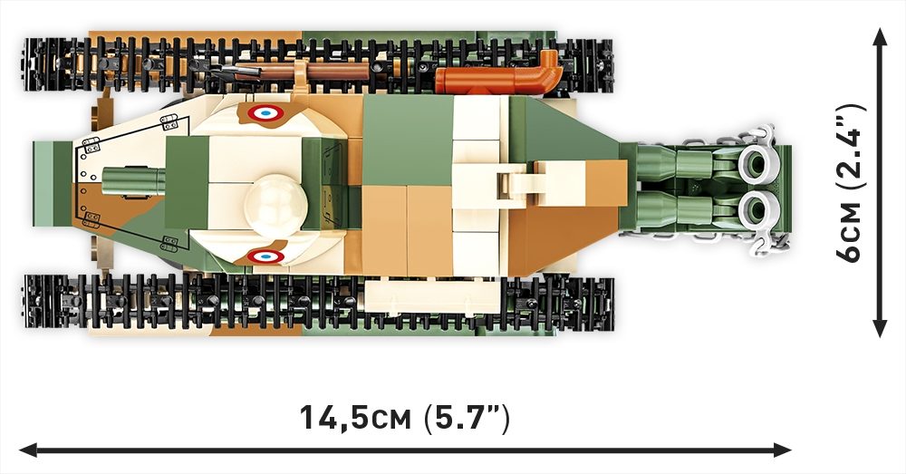 Build COBI Renault FT Tank (2991)