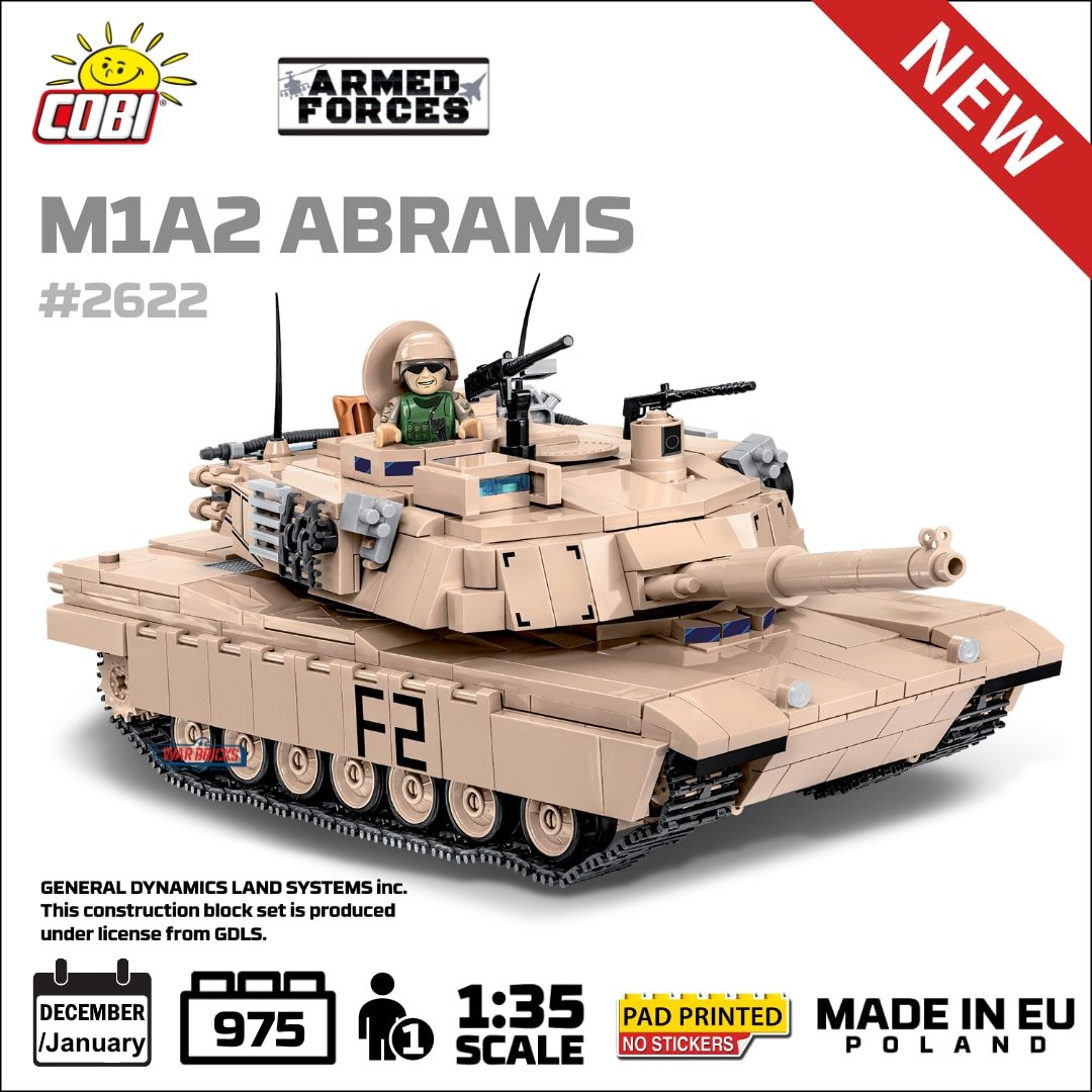 COBI M1A2 Abrams (2622)