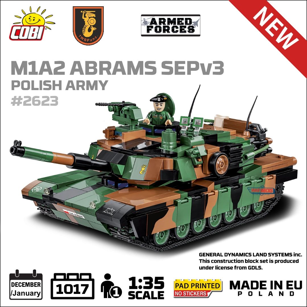 COBI M1A2 Abrams SEPv3 Polish Army