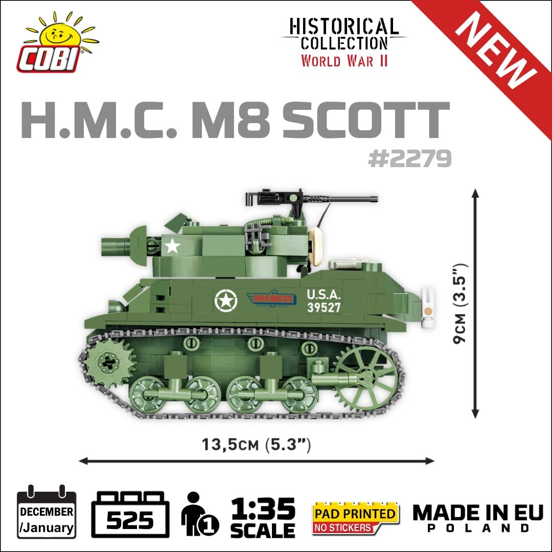 COBI M8 SCOTT Tank (2279)