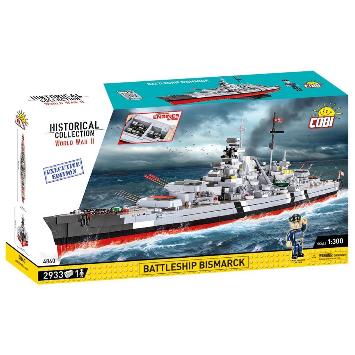 Alabama partner Fugtig COBI Battleship Bismarck (Select Version) - War Bricks USA USA