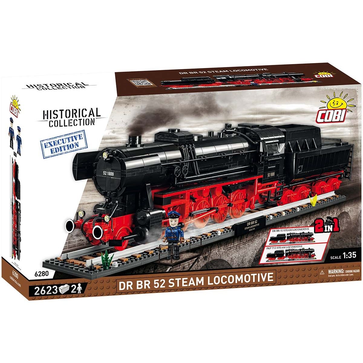 DRB CLASS 52 Steam Locomotive (Select Model) Bricks